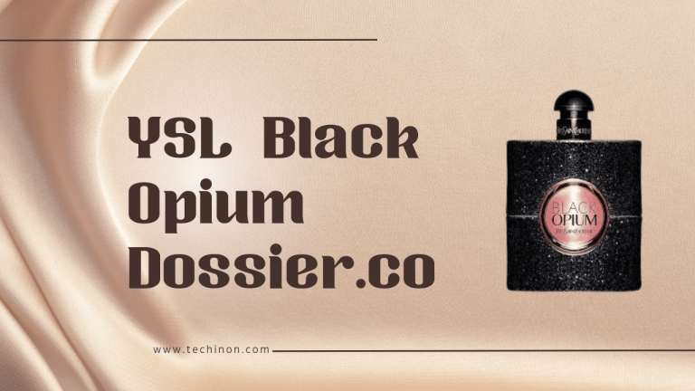 YSL Black Opium Dossier.co