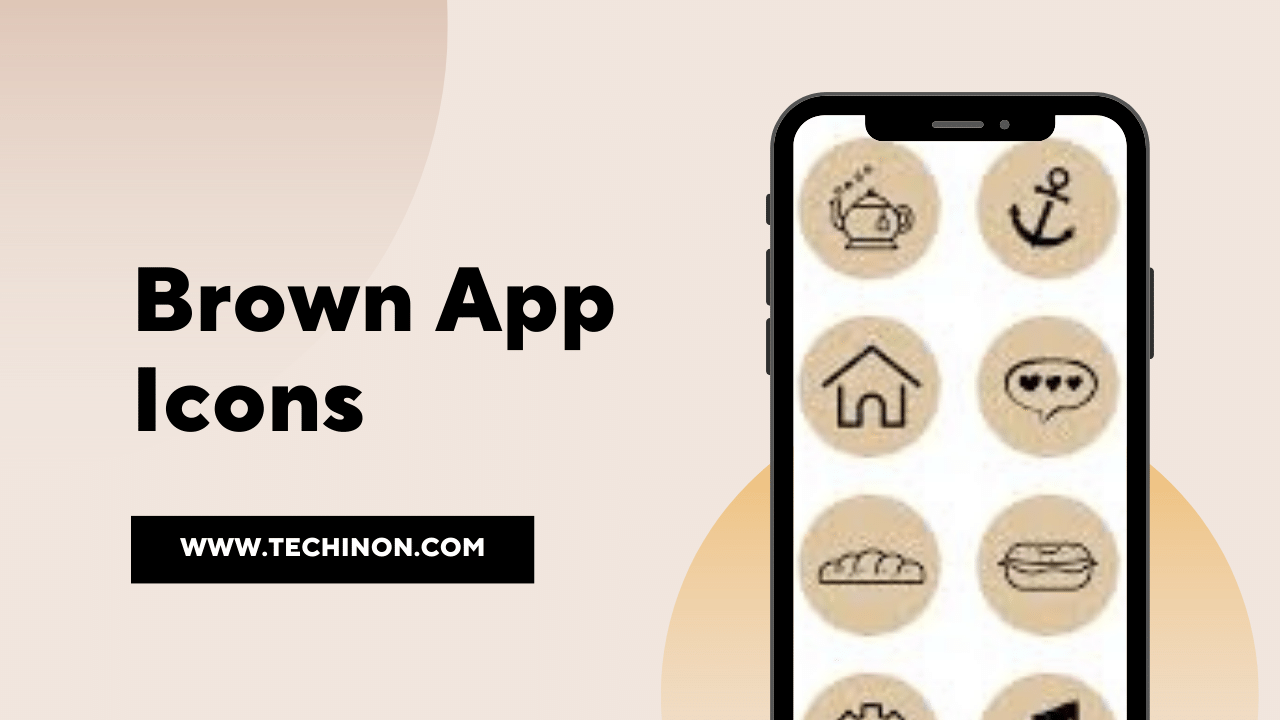 Brown App Icons