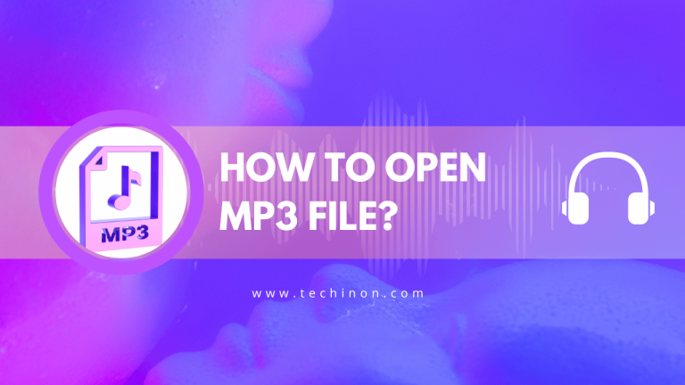 How to Open MP3 File